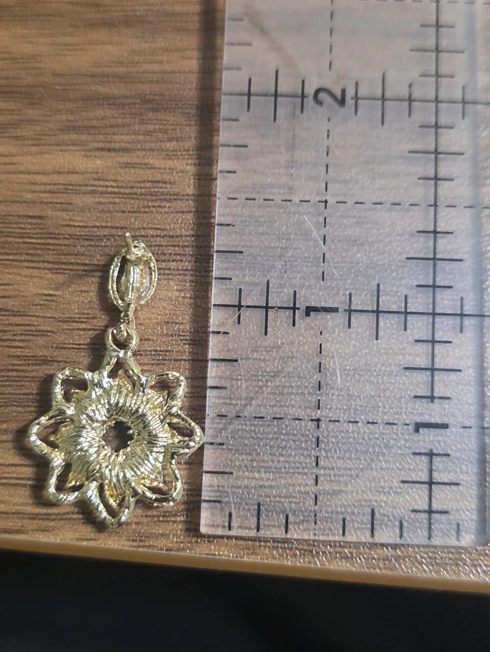 Gold Plated Dainty Zirconia Flower Hollow Stud Earrings